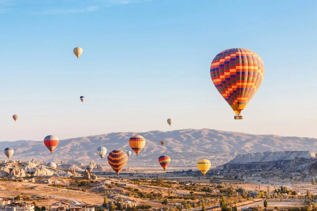 Hot air balloon flight over Agadir and Massa