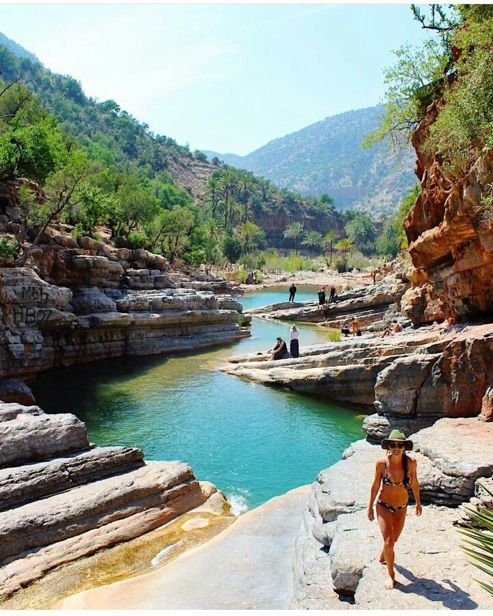 Turquoise natural pools of Paradise Valley near Agadir — photo 2